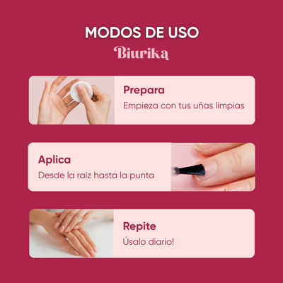 Uñas de titanio
