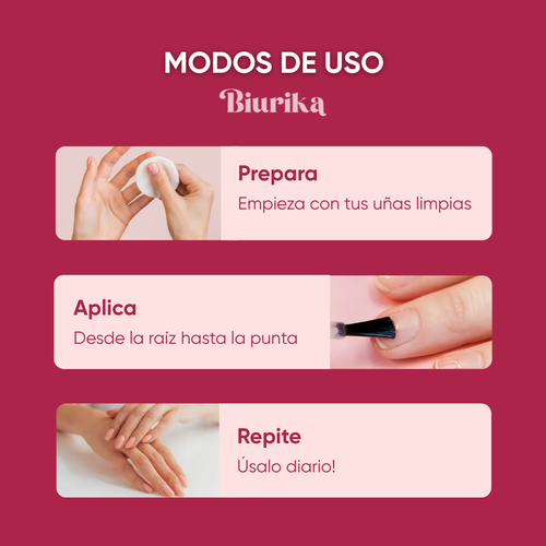 Uñas de titanio