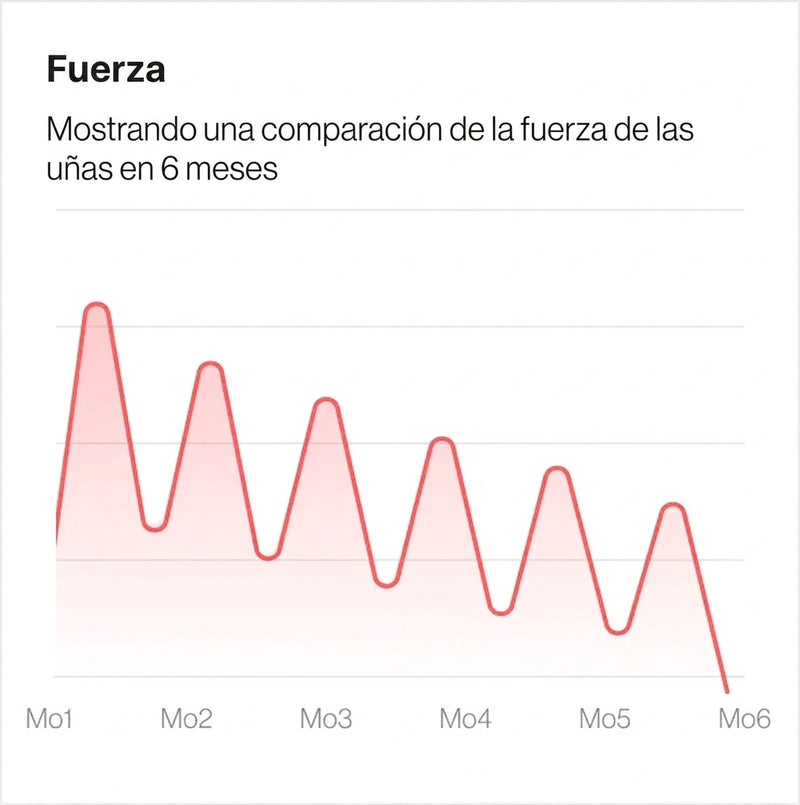 2. Los endurecedores de uñas normales en realidad las debilitan.