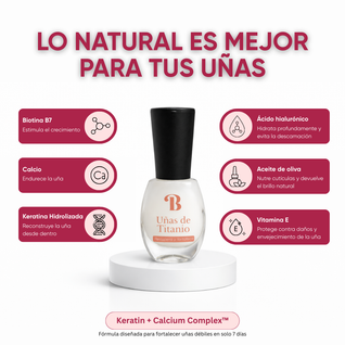 Uñas de titanio