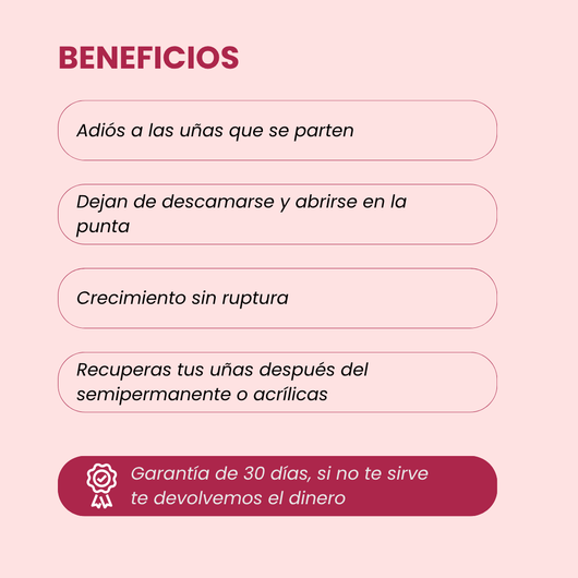 ¿Te quitaste las acrílicas y te quedaron las uñas delgadas, blandas y quebradizas?