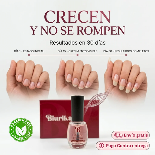 ¿Te quitaste las acrílicas y te quedaron las uñas delgadas, blandas y quebradizas?